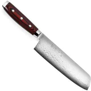 Yaxell 369518 - Messer Nakiri cm 18/32 - Serie SUPER GOU Schwarz