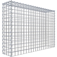 Bild Gabione, silbergrau, Maschenweite 5 cm x 5 cm,