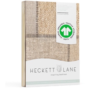 Heckett Lane Bettbezug Rida 260 beige gewebt