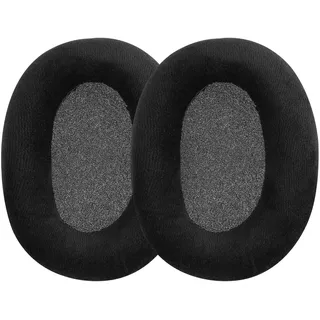 kwmobile 2X Velours Ohr Polster für Sennheiser HD660S / HD565 / HD580 / HD600 / HD650 Ohrpolster - Ersatz Ohrpolster - Kopfhörer Ersatzteile - Kopfhörer Ersatzpolster für Over Ear Headphones