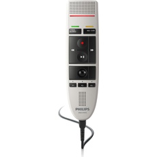 Philips LFH3200 SpeechMike III Pro Integrator, Diktiergerät, Grau, Schwarz