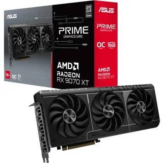 Asus Prime Radeon RX 9070 XT OC 16 GB GDDR6 2 x 8-pin