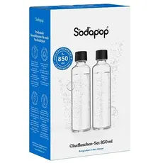 SODAPOP Glasflaschen 0,85L 2er-Set für Logan