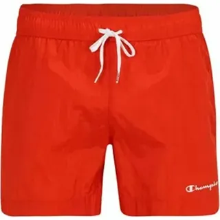 Herren Badehose Champion Beachshort Rot - L - Rot