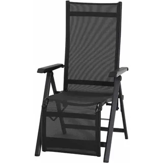 Siena Garden Relaxsessel Tesoro 72 x 60,5 x 111 cm anthrazit