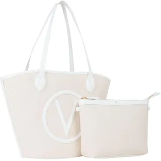 Valentino Shopper Covent Shopping Natur / Bianco
