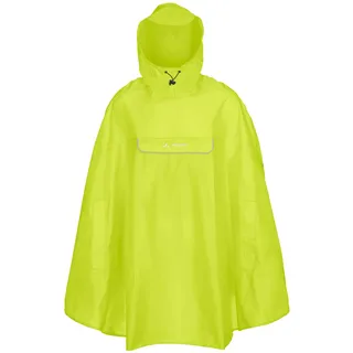 Vaude Valdipino Poncho Unisex Neon Yellow XXL