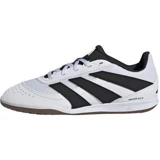 adidas Predator Club Sala Fußballschuhe Weiß 5 Schuhe, FTWR White Core Black Lucid Lemon, 5 UK Child