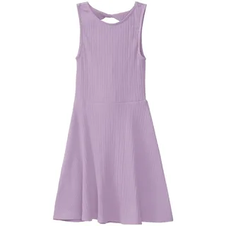 s.Oliver Kurzes Kleid aus Rippware mit Cut-Out