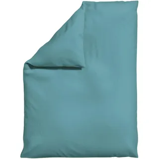 Schlafgut Bettdeckenbezug , Pastellblau , Textil , Uni , 155x220 cm , Textiles Vertrauen - Oeko-Tex®, AZO-frei, Bsci, Oeko-Tex® Standard 100, Oeko-Tex® Made IN Green , pflegeleicht, atmungsaktiv, bügelleicht, schadstoffgeprüft, weiche und anschmiegsame Oberfläche, bio , Heimtextilien, Bettwäsche & Leintücher, Bettwäsche, Jersey-Bettwäsche