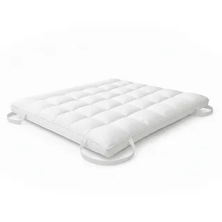The White Stone Topper 160x190 cm mit Wattefüllung von 1000 g/m2