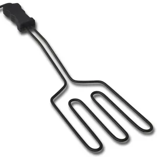 vidaXL Grillanzünder 16 cm Edelstahl/Schwarz
