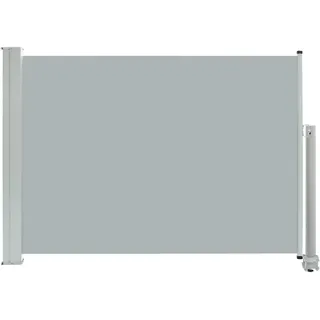 vidaXL Seitenmarkise 80 x 300 cm Grau Polyester