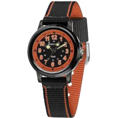 Jacques Farel Quarzuhr »KSB 0564«, Armbanduhr, Kinderuhr, ideal auch als Geschenk, orange