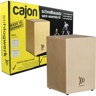 Schlagwerk CBA10S Cajon Schnellbausatz Medium