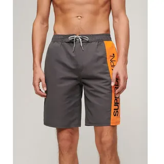 Superdry Sportswear Logo 19 ́ ́ Badeshorts - Charcoal - S