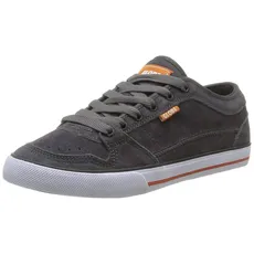 Globe Unisex-Erwachsene TB Low-Top, Grau (Charcoal/Burnt orange 15168)