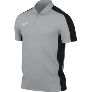 Nike Dri-FIT Academy 23 Poloshirt Herren M Nk Df Acd23 Short-Sleeve Polo, Wolf Grey/Black/White, XL EU