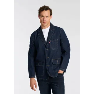 Jeansjacke LEVI'S "PRESIDIO BLAZER", Herren, Gr. XL, vintage bags t, Denim/Jeans, Obermaterial: 100% Baumwolle, normal Po-bedeckend, Jacken Jeansjacke, im Blazer-Style