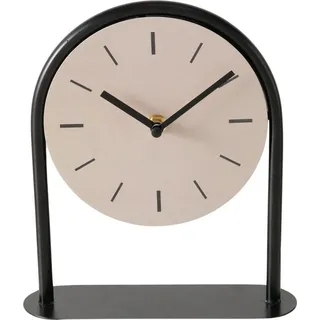 Boltze Home Tischuhr analog 19x6x22cm - Schwarz