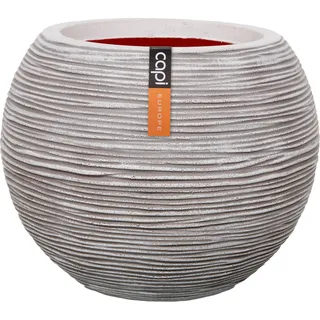 Capi Europe Nature Vase Ball Rib Ø 40 x 32 cm elfenbein