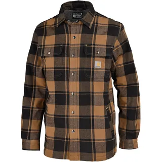 CARHARTT Flannel Sherpa-Lined, Farbe:carhartt Brown, Größe:L