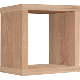 Mäusbacher Big System Office Wandregal 40 x 40 x 41 cm Braun