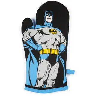Excelsa Batman Ofenhandschuh, Einheitsgröße, Futter 100% Baumwolle, Füllung aus Polyester