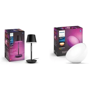 Philips Hue White & Color Ambiance Go Tragbare Tischleuchte (530 lm) & White & Color Ambiance Go Tischleuchte (530 lm)