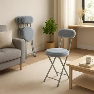 MEUBLE COSY Klappstuhl Cosy Grau