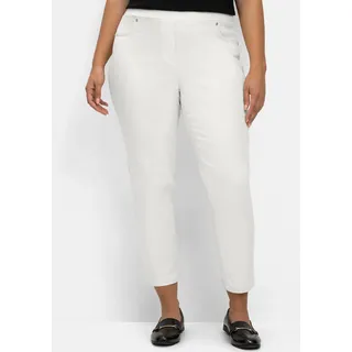 Sheego 7/8-Hose, weiß