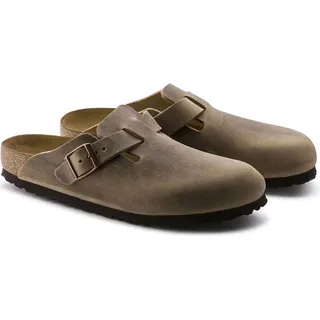 Birkenstock Boston Nubukleder Beige 38