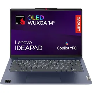 Lenovo IdeaPad 14'' Qualcomm Snapdragon X X1-26-100 16 GB RAM 512 GB SSD Qualcomm Adreno Win 11 Home Abyss Blue
