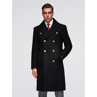 Ombre Clothing Herrenmantel Uvhee schwarz L - Schwarz