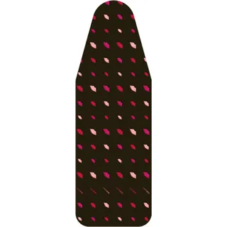 Laurastar Bügelbezug Universalcover Lips, Einzigartiges Laurastar-Design, 131cm x 55cm, 100 % Baumwolle, Praktisches Klipp-System, Geeignet für alle Bügeltische anderer Marken, Waschmaschinenfest