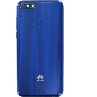 Original Huawei Akkudeckel Y7 2018 Blau 97070THH Rückseite - Blau