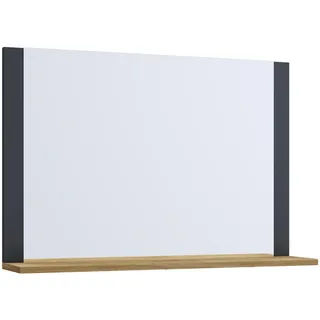 VCM my bath Spiegel VCB 10 916701 honig-eiche, anthrazit 80,0 x 17,0 x 55,0 cm