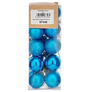 Krist+ Weihnachtskugel-Set, Mehrfarbig, Standard