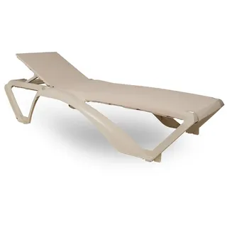 Resol Marina Club Liegestuhl - Ivory / Beige / White - One Size