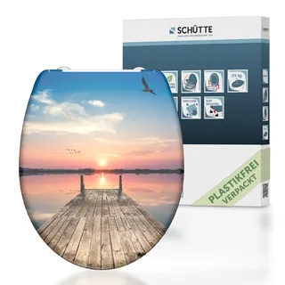 Schütte WC-Sitz Sunset Sky mehrfarbig