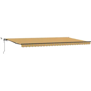 vidaXL Markisenstoff mit Mehrfarbig 600 x 350 cm Polyester