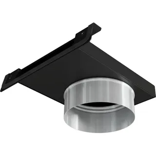 Kratki Außenlufteingang Ø 125 für Gusseisenkamine