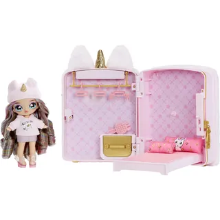 MGA Entertainment MGA 3-in-1 Backpack Bedroom Unicorn Playset- Britney Sparkles