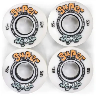 Enuff Skateboards Enuff Super Softie Wheels Rollen, Weiß, 58mm