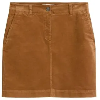 Marc OߴPolo Damen Cordrock mit Stretch-Anteil kurz, Braun (Warm Brown), 36