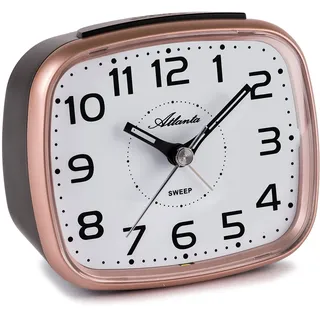 Atlanta - 03-2142-18 - Quarzwecker - Rosa, Weiß