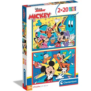 CLEMENTONI Mickey Mouse 20 Teile)