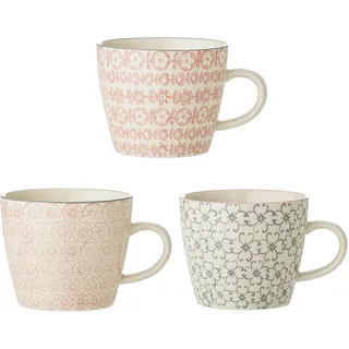 Bloomingville Cécile Teetasse 0,3 l Rosa 3 St.