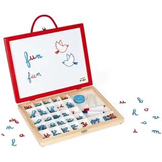 Janod Unverzichtbare 4-in-1 Aktentasche Mit Schreibschrift - Multicolor - 3-8 Jahre