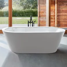 Bild von Starlet Oval Silhouette freistehende Badewanne 75 x 165 cm (2720-000CFXXK)